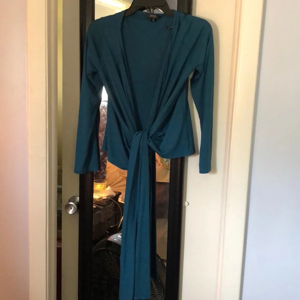 Blue green wrap you can wear 10 different ways size medium